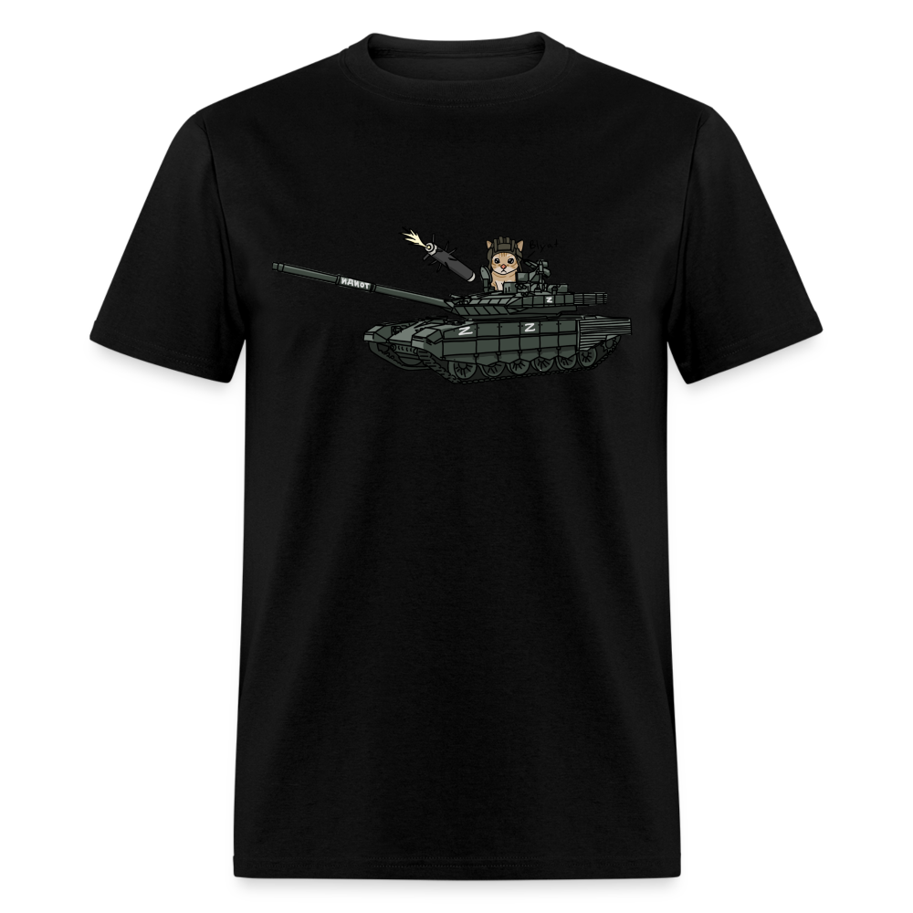 Blyat Cat T-90M T-Shirt - black