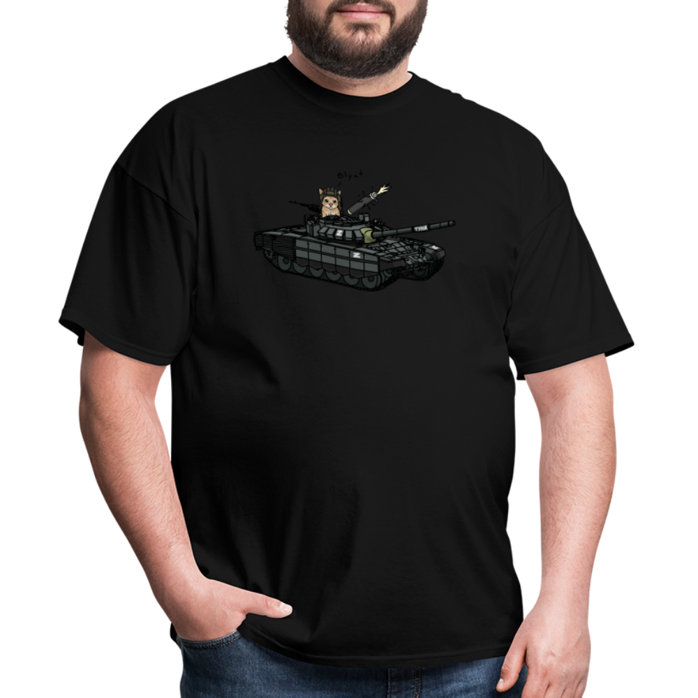 Blyat Cat T-72B3M T-Shirt - black