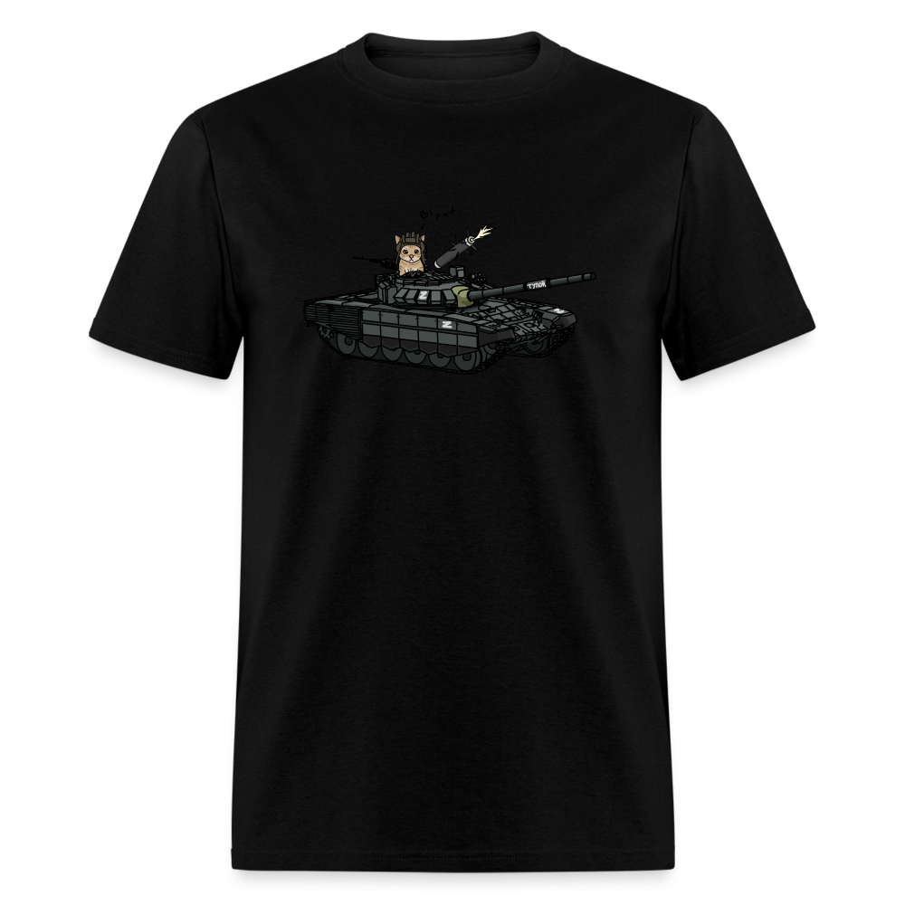 Blyat Cat T-72B3M T-Shirt - black