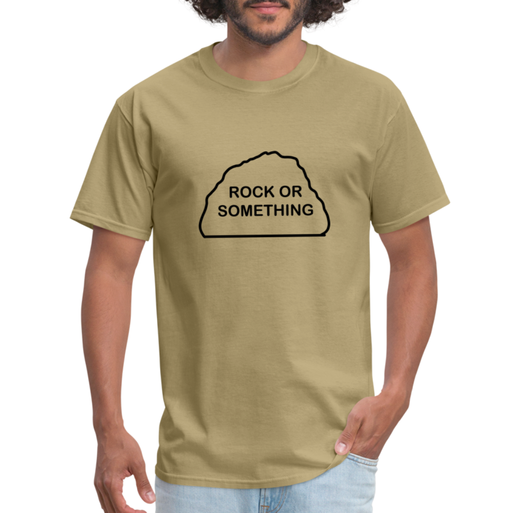 Rock or Something T-Shirt - khaki