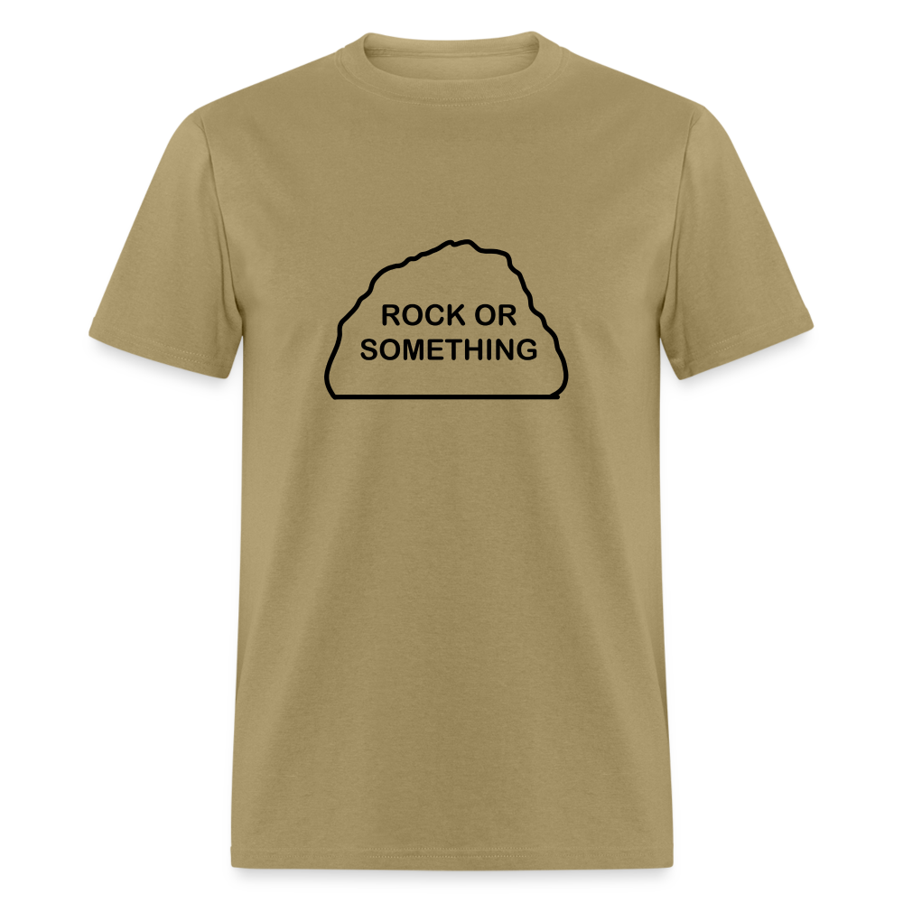 Rock or Something T-Shirt - khaki